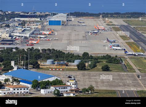 palma de mallorca airport  res stock photography  images alamy