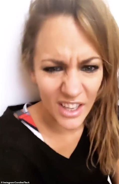 Caroline Flack Brands Her Critics Mean And Weird For Suggesting She