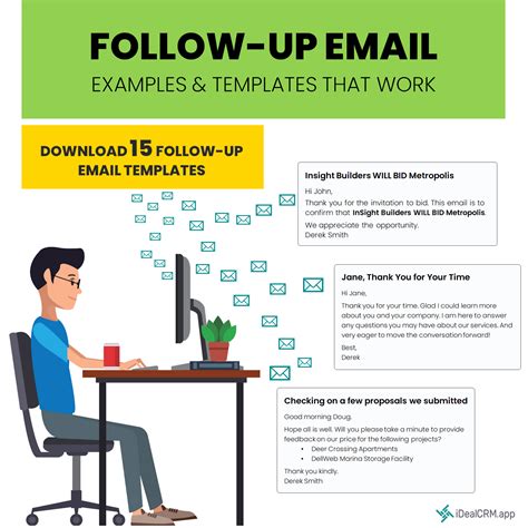sales follow  email templates  examples  vrogueco