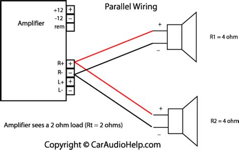 parallel speaker wiring art activities pinterest speaker wire speakers  car audio