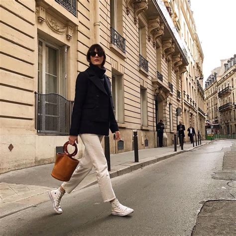 French Girl Daily On Instagram “white Jeans Leiasfez” Fashion