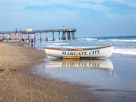 photograph  margate citynj beach   fishing pier etsy