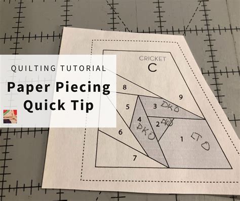 foundation paper piecing quick tip quilting tutorial needlepointerscom