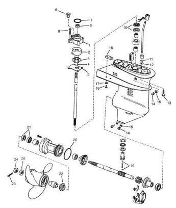 johnson outboard parts diagram