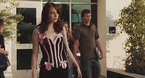 naked emma stone in easy a