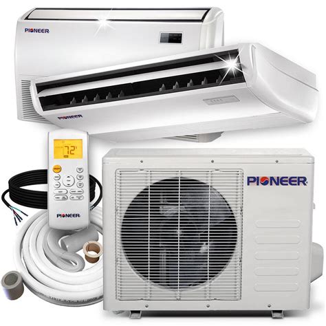 pioneer  btu  ton  seer floorceiling mini split air