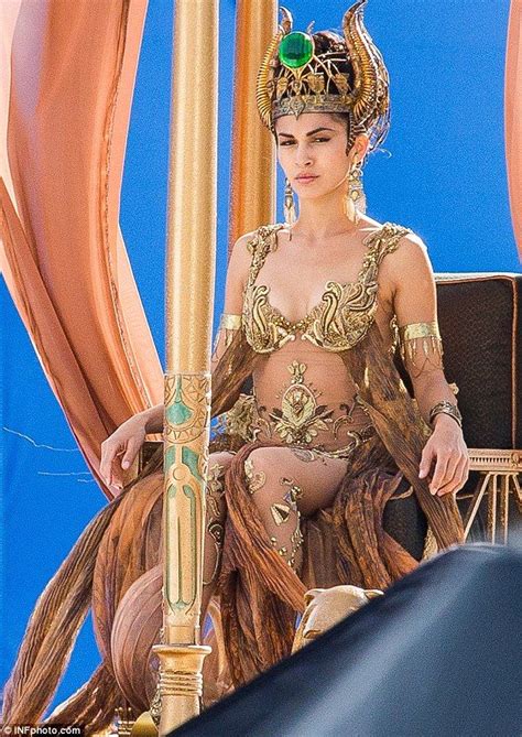 regal beauty actress elodie yung is portraying an egyptian goddess in the film which als