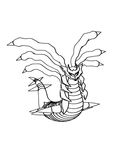pokemon giratina coloring pages coloring home