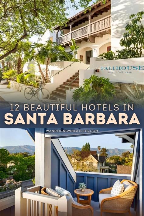 cool boutique hotels  santa barbara california santa barbara