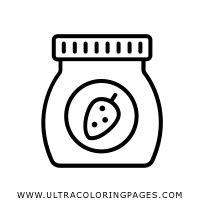 strawberry jam coloring page ultra coloring pages