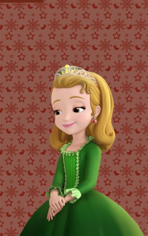 Sofia The First — Princess Amber Holiday Wallpapers