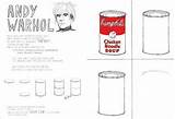 Coloring Soup Campbells Template Pages sketch template