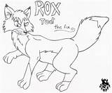 Hound Fox Coloring Pages Tod Print Popular Deviantart Coloringhome sketch template