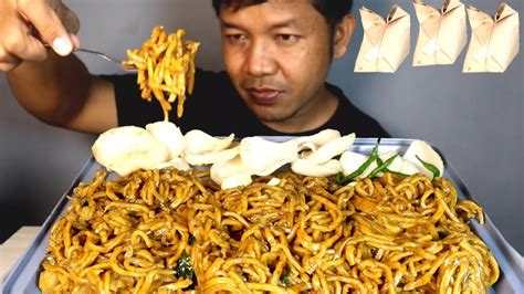 Ujicoba Makan 3 Bungkus Mie Aceh Youtube