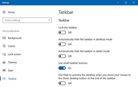 change taskbar size  windows  yellowhoney