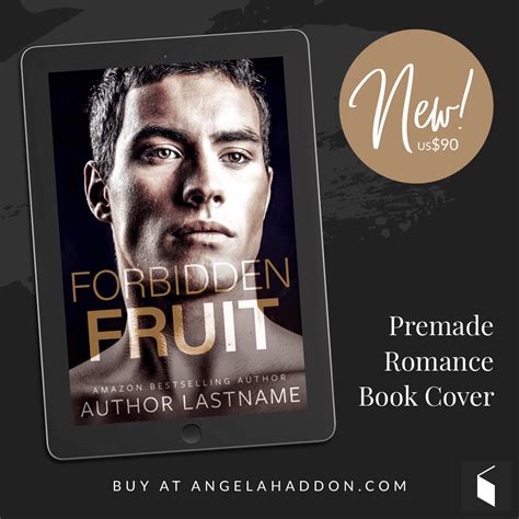 Forbidden Fruit Premade Cover By Angela Haddon Romance Book Cover Design