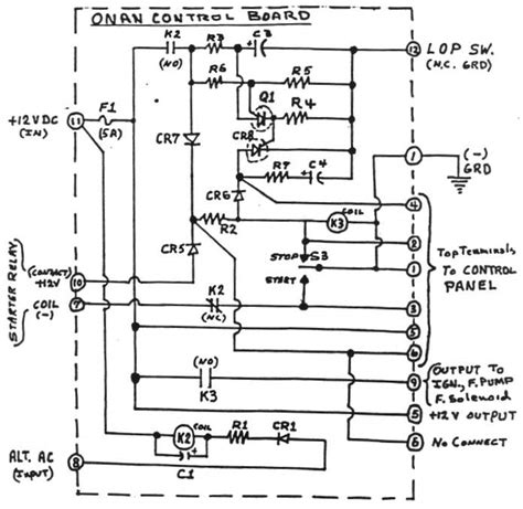 onan emerald   wiring diagram