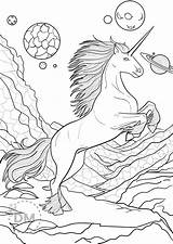 Unicorn Teens sketch template