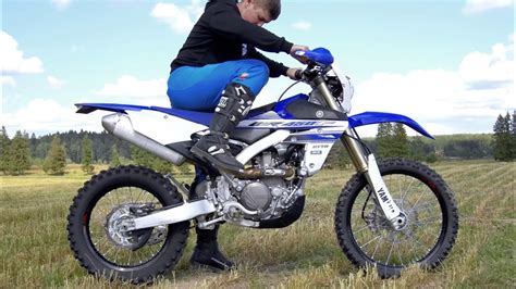 yamaha wrf  review youtube