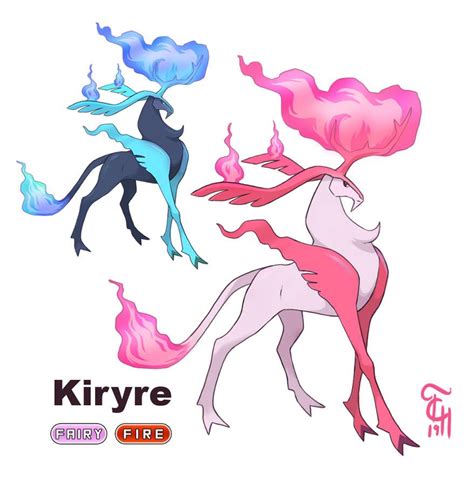 Kiryre By Thecrownedheart Pokemon Fusion Art Pokemon