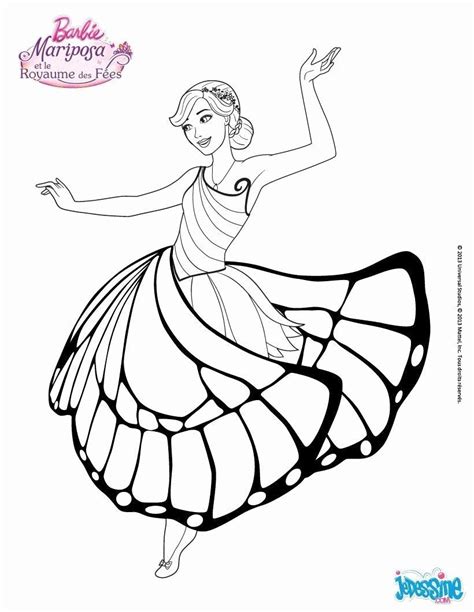 princess barbie fairy coloring pages magic pau