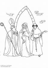 Clergy Coloring Edupics Pages Large sketch template