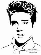 Elvis Presley Scroll Burning Celeb Silhouettes Stenciling Mickey Mouse Pyrography sketch template