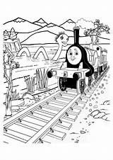Thomas Coloring Train Pages Friends Emily Games Printable Print Toddler Will Divyajanani sketch template