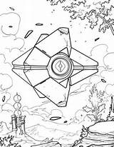 Destiny Coloring Official Book sketch template