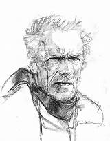 Sienkiewicz Clint Eastwood Unforgiven Sketches sketch template