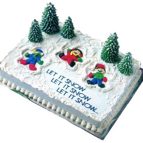 snow  fun cake wilton