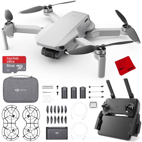 dji mavic mini quadcopter drone fly  combo cpma  gb bundle walmartcom