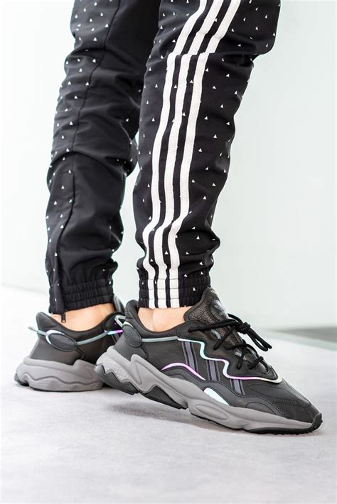 adidas oz adiprene black leatherxeno  foot hypebeast