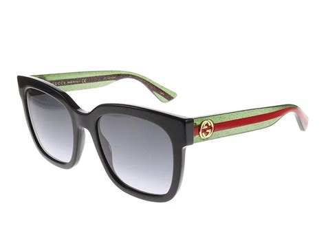 gucci gg0034s black green 002 sunglasses feel good contacts ie