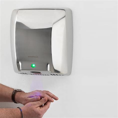 Armadillo Hand Dryer Stainless Steel