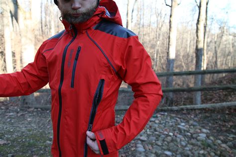 review showers pass refuge rain jacket  body mapped baselayer