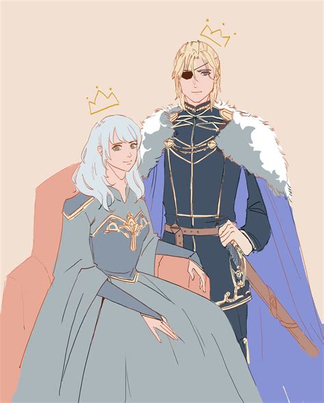 Fire Emblem Byleth And Dimitri Comic