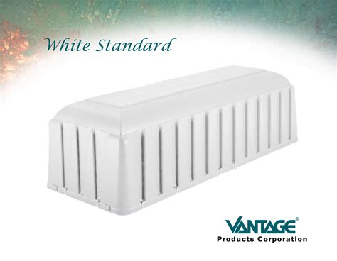 standard white vancouver casket