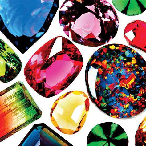 stones  candy colored gems