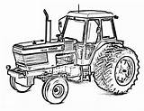 Traktor Kolorowanka Druku Drukowania sketch template