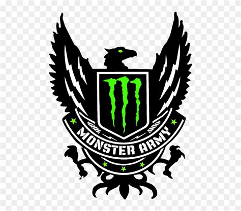 original monster army logo vector clipart png  pikpng