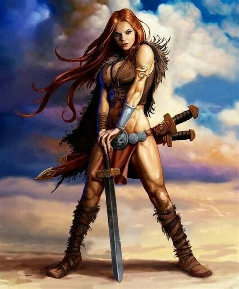 Salacious Sci Fi Fantasy Female Warrior Warrior Woman Fantasy Warrior