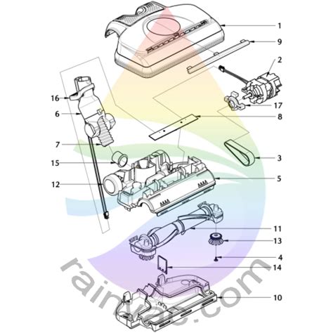 rainbow power nozzle model pn  black series parts