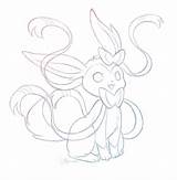 Pokemon Coloring Pages Sylveon Eevee Eeveelution Choose Board sketch template