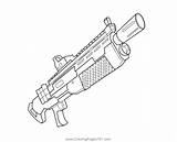 Shotgun Heavy Coloringpages101 sketch template