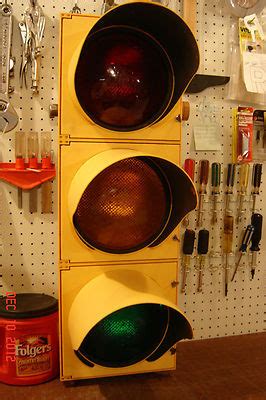 eagle traffic signal stop light nascar street rod novelty wired man cave wc