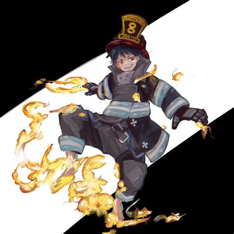 shinra enen  shouboutai fireforce follow    great