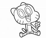 Gumball Coloring Watterson Pages Machine Pice Amazing Drawing Cliparts Anais Tv Template Getdrawings Peace Color Favorites Add Getcolorings Avondale Style sketch template