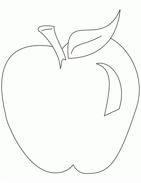 apple coloring pages coloring home