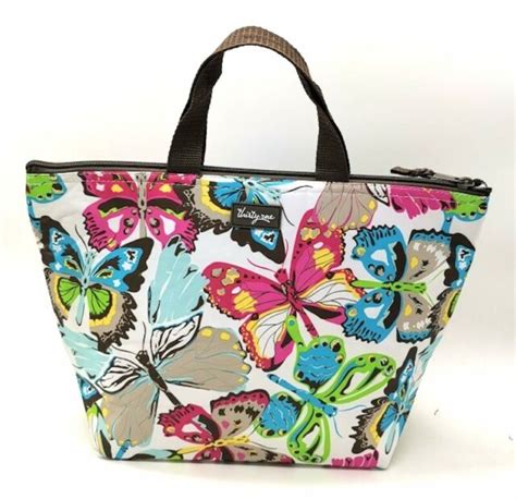 Thirty One Organizer Thermal Picnic Lunch Tote Bag In Butterfly 31 T